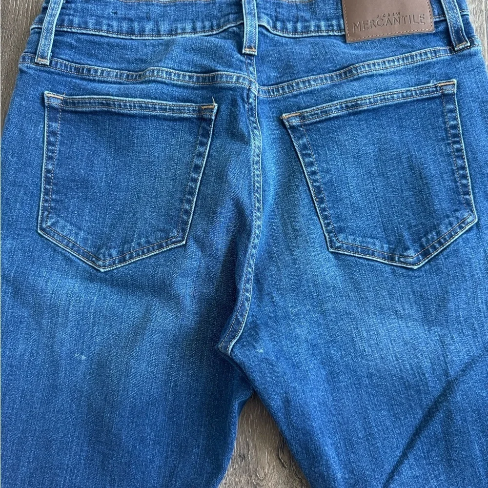 J. Crew Mercantile Flex Jeans. Slim. Men’s size 33/30. Dark wash.